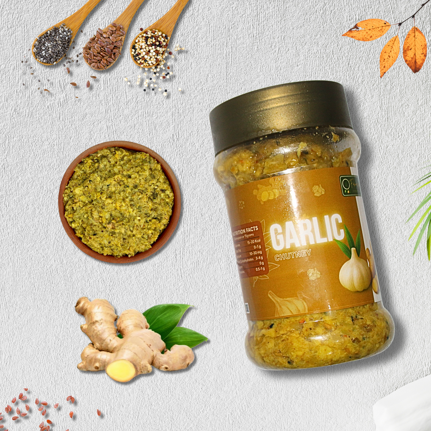 Lehsun Adrak Chutney-800g